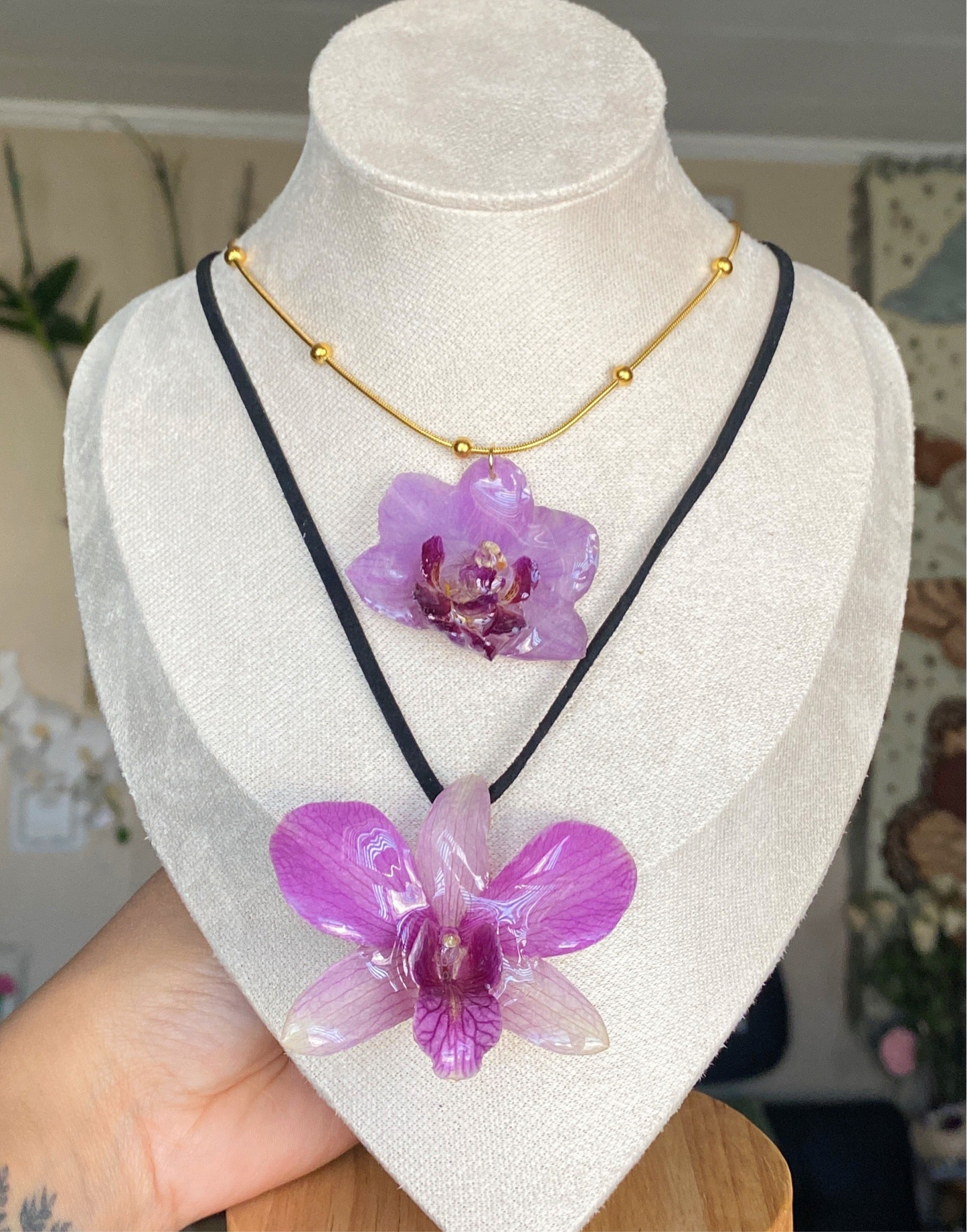 Orchid Necklace